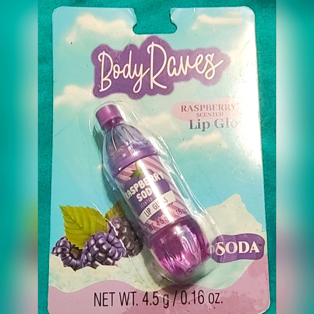 Body Raves Raspberry Soda Lip Gloss